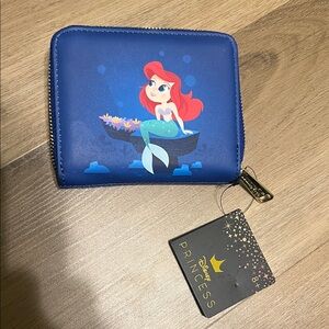 Loungefly Disney little mermaid under the sea Zipper Wallet